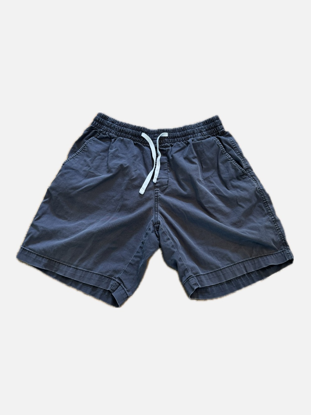 Old Navy Slate Blue Elastic Waist Shorts